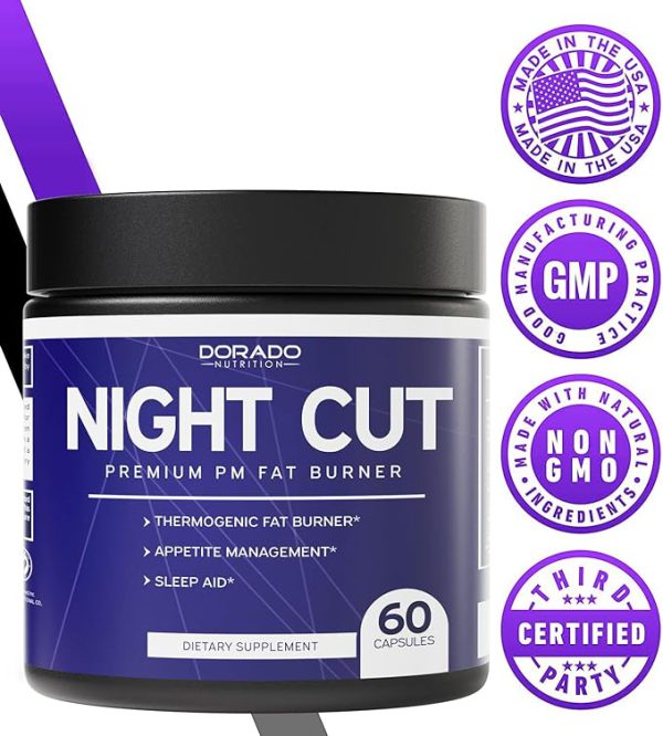 Night Time Fat Burner Pills - Thermogenic Weight Loss & Sleep Support - Appetite Suppressant, Metabolism Booster, Weight Loss Diet Pills - Grains of Paradise - Melatonin - Non-GMO & Vegan Capsules - Image 5
